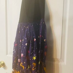 Disney Dress Shop Halloween Hocus Pocus Black and Purple Starry Night Dress